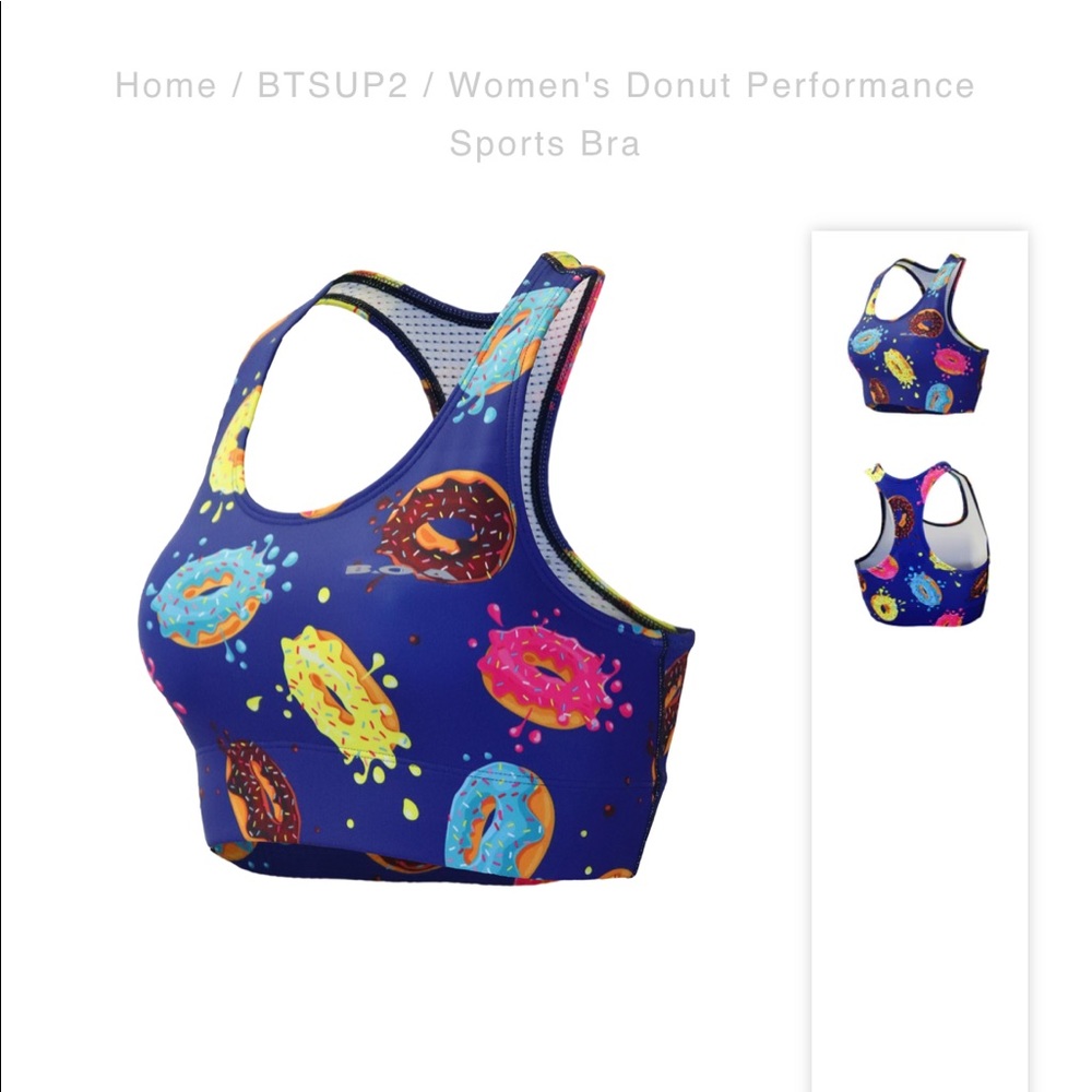 Womens BOA Donut Soorts Bra